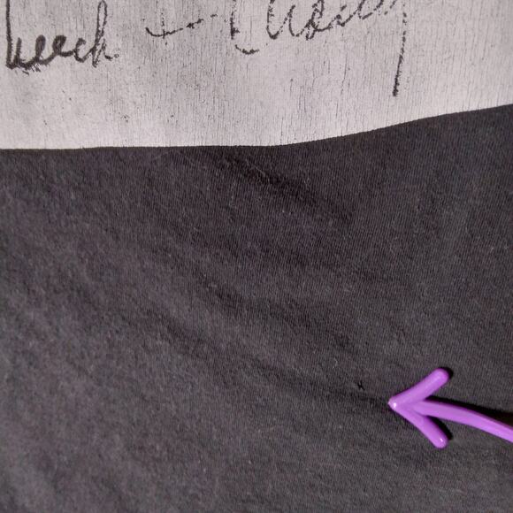 Cheech & Chong Graphic Tee Size Medium Black Polaroid Pic - Picture 6 of 7